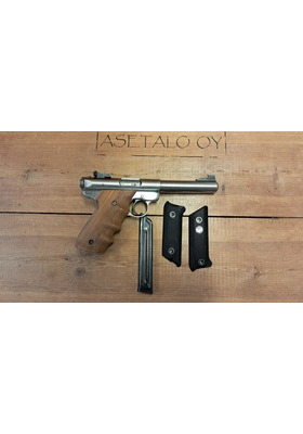 RUGER MKII TARGET STS .22LR KÄYT (KMK512)