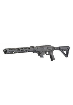 RUGER PC CARBINE 9MM/10 RDS TAKE DOWN, M-LOK, KIERRE ½"-28 TT3,säädettävä peräkolmio 023254