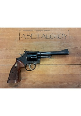 S&W M19-3 6"  .357 MAGNUM REVOLVERI KÄYT.
