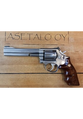 S&W M617-6 REVOLVERI KÄYTETTY, 6 PTR RULLA, 6" PIIPPU,