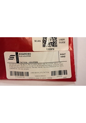 SAFARILAND 6354RDSO-5842-131-MS19 VYÖKOTELO WALTHER PDP 4,5"