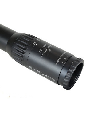 SCHMIDT & BENDER 2.5-10X50 POLAR T96 D7 VALOPISTEELLÄ