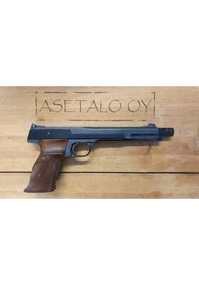 SMITH & WESSON  M41-1 .22 SHORT 7 3/8" KÄYTETTY PIENOISPISTOOLI ! KERÄILYKAPPALE!