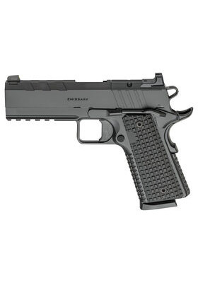 SPRINGFIELD 1911 EMISSARY .45 ACP 4.25" AOS BLACK #PX9228LAOS