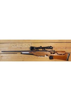 TIKKA M558 RH SPORTER 308 WIN KIVÄÄRI + BUSHNELL BANNER 4-12X40 KIIKARI KÄYT