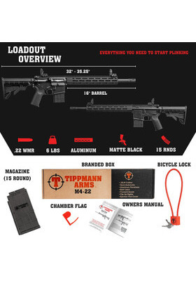 TIPPMANN ARMS M4-22 MAGNUM ELITE .22 WMR #A101256