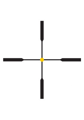 TRIJICON ACCUPOINT 1-4X24 DUPLEX, AMBER DOT 30MM RUNKOPUTKI