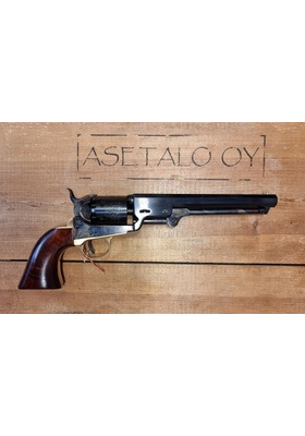 UBERTI M1851 NAVY .36 OVAL 7,5" MUSTARUUTIREVOLVERI