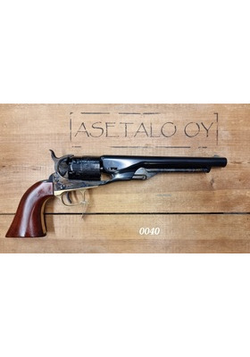 UBERTI M1860 ARMY 8" .44 #0040 MUSTARUUTIREVOLVERI