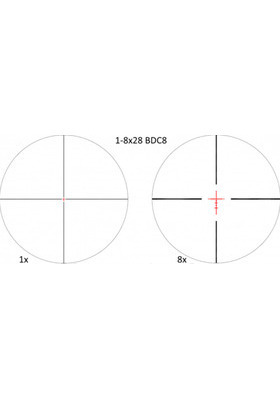 VIXEN 1-8X28 BDC8 RISTIKKO IR 34" #82231
