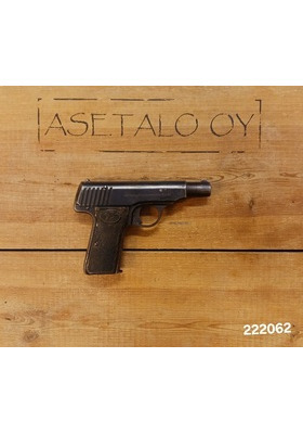 WALTHER M4 KAL 7,65 BR KÄYTETTY PISTOOLI TASKUASE