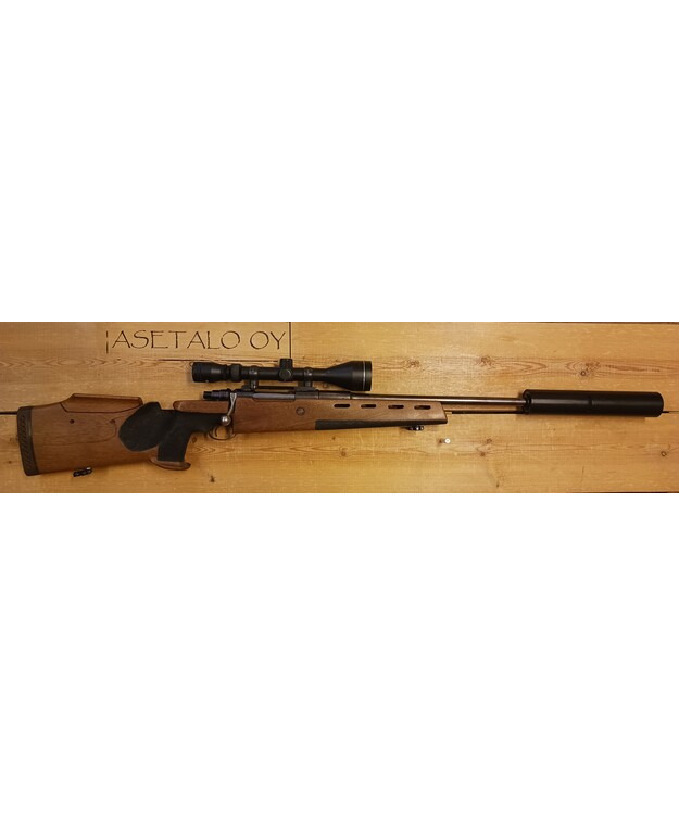 ASESEPÄN TEKEMÄ 9.3X62 + TASCO PRONGHRON 3-9 X 50 + VAIM KÄYT
