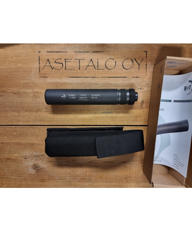 B&T SD-988396 PISTOL SUPPRESSOR IMPULS-VA 45ACP FOR FN FNX-45 TACTICAL , P227, 1911