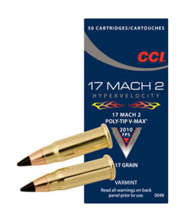 CCI .17 MACH2 17GR V-MAX (620048)