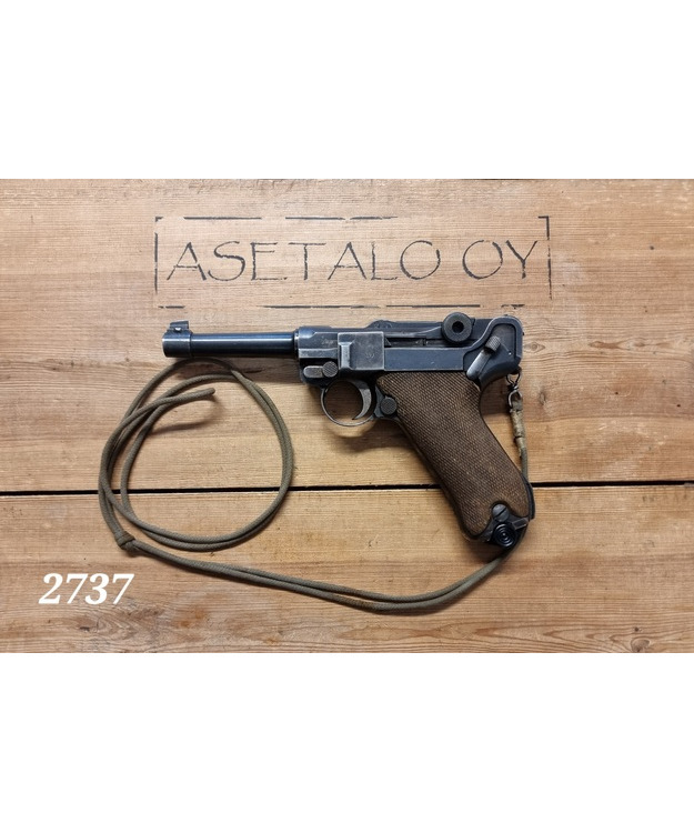 DWM PARABELLUM 9MM KÄYT HYVÄ