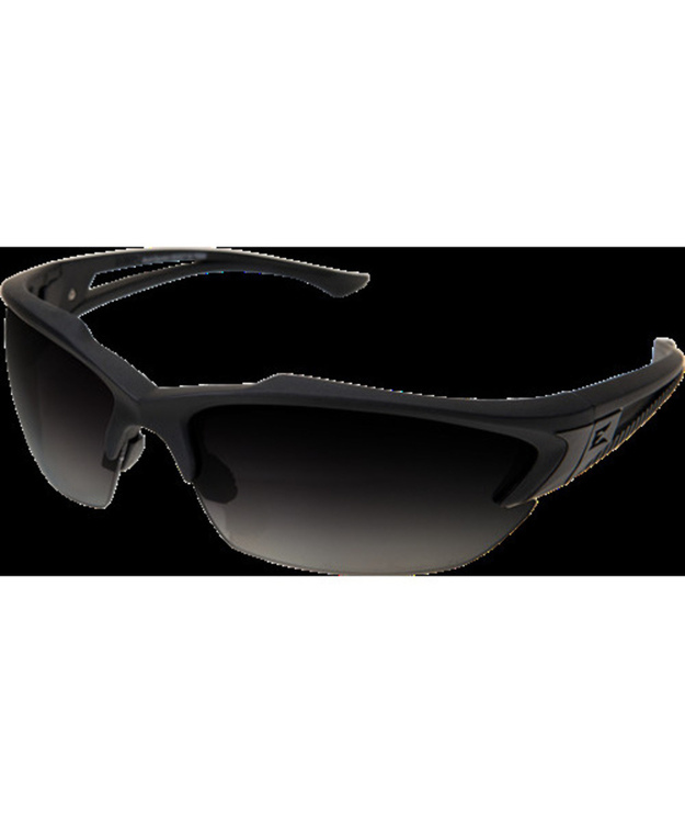 EDGE ACID GAMBIT SOFT TOUCH MATTE BLACK FRAME POLARIZED GRADIENT SMOKE LENSES
