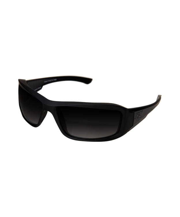 EDGE HAMEL SOFT TOUCH MATTE BLACK FRAME/POLARIZED GRADIENT SMOKE LENS 