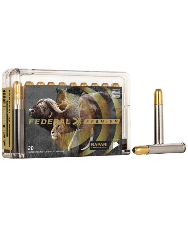 FEDERAL 458 WIN MAG SAFARI 500GR SOLID P458T3 KIV.PTR