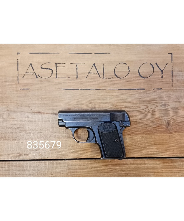 FN BROWNING M1906 6,35BR PISTOOLI, KÄYT