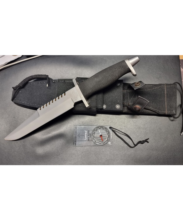 GERBER BMF SURVIVAL KNIFE VINTAGE SAWBACK 7,8" KÄYT