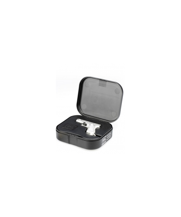 GLOCK AVAIMENPERÄ METAL SILVER PLATED 4665