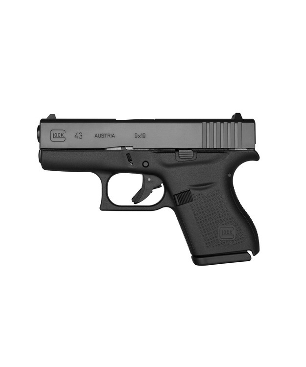 GLOCK M43 9MM TASKUPISTOOLI 33548  