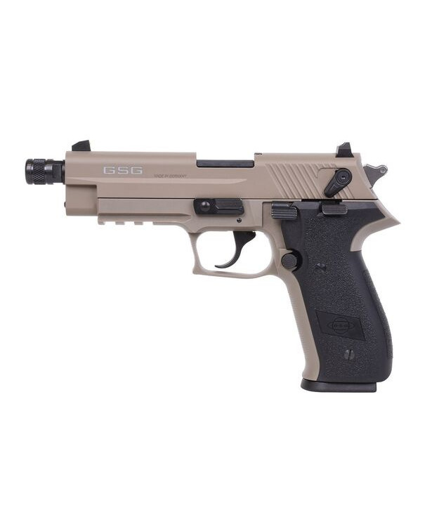 GSG FIRE FLY SD KIERREPIIPULLA 22LR, US TAN/RUSKEA PIENOISPISTOOLI 400.11.70