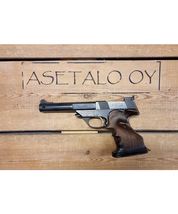 HI STANDARD M107 MILITARY 22 LR PIENOISPISTOOLI KÄYT