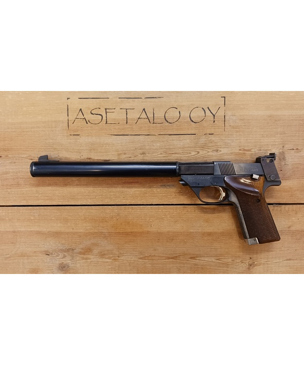 HIGH STANDARD SUPERMATIC 22LR KÄYT KIINTOVAIMENTIMELLA