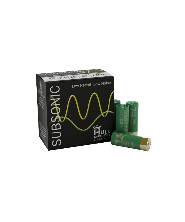 HULL SUBSONIC LOW RECOIL KAL 12 7,5 28g FW Asetalo