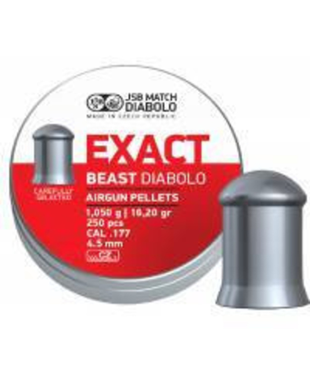 JSB EXACT BEAST 4,52 1,050G LUOTI 250/RASIA #546279-250