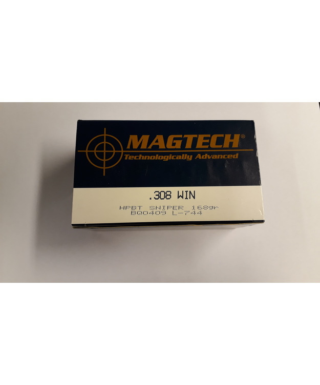 MAGTECH 308 WIN SNIPER 168GR/10,2G HPBT 