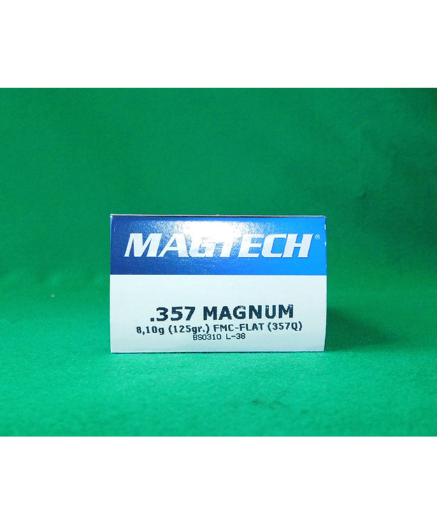 MAGTECH 357 MAG FMC-FLAT 125GR 357Q