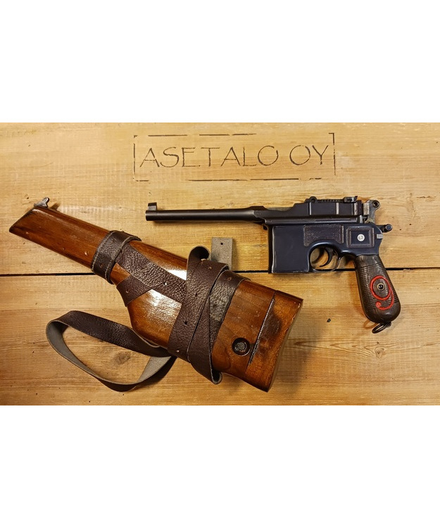 MAUSER C96 9MM KOTELOLLA KÄYT PIST.