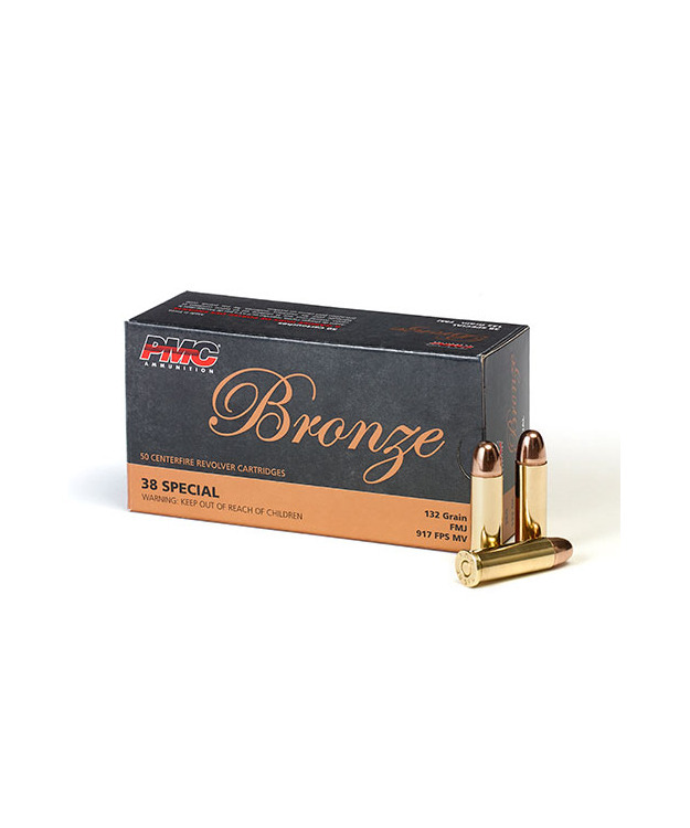 PMC 38 SPL 132GR FMJ 38G 8,55g REVOLVERIN PATRUUNA