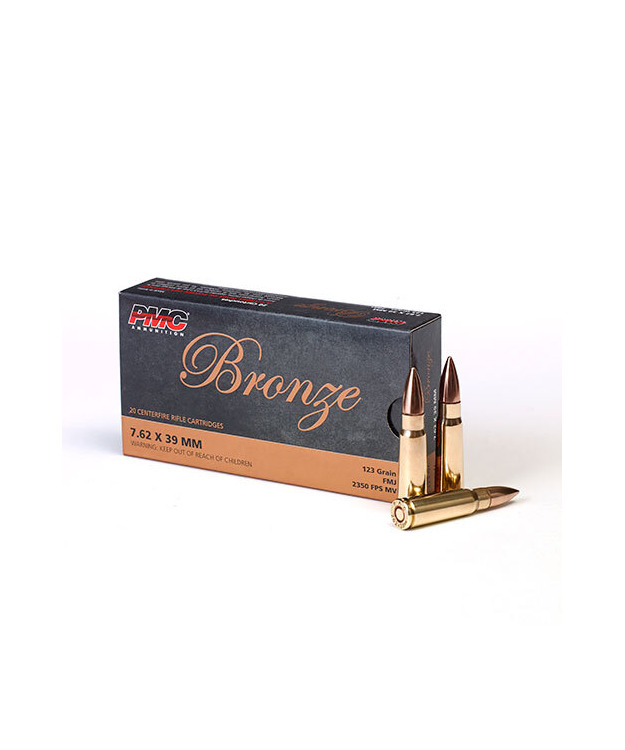 PMC 7,62X39 123GR FMJ (762A) 500KPL paketti