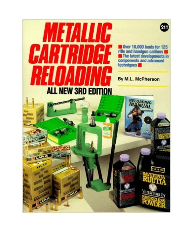 REDDING METALLIC CARTRIDG E RELOADING BOOK 3RD EDIT