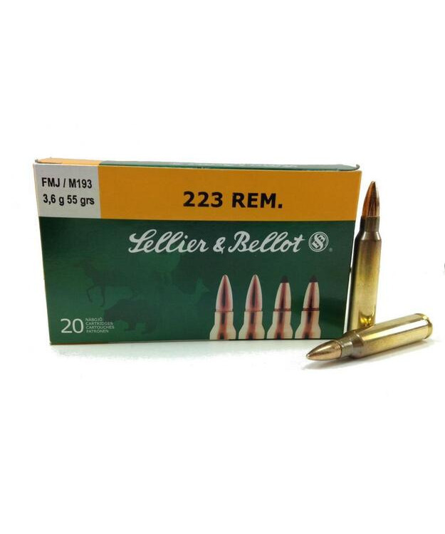 SELLIER & BELLOT 223 REM HPBT (OTM) 52GRS 3,36G V342242 KIVÄÄRIN PATRUUNA