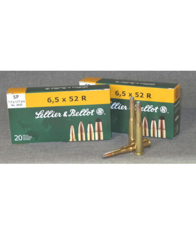 SELLIER & BELLOT 6,5X52R SP 7,6G KIV PTR S6552RS