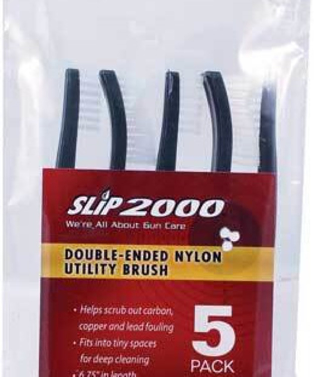 SLIP 2000 DOUBLE-ENDED NYLON UTILITY BRUSH 5-PACK