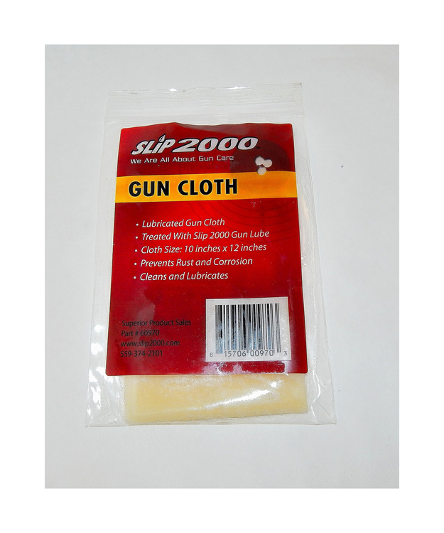 SLIP 2000 GUN CLEANING CLOTH 10"x12"