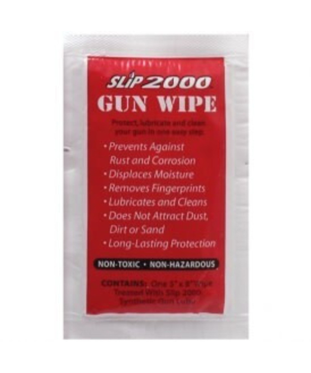 SLIP GUN WIPE 5x8 TREATED WIPE IN FOIL PACKET
