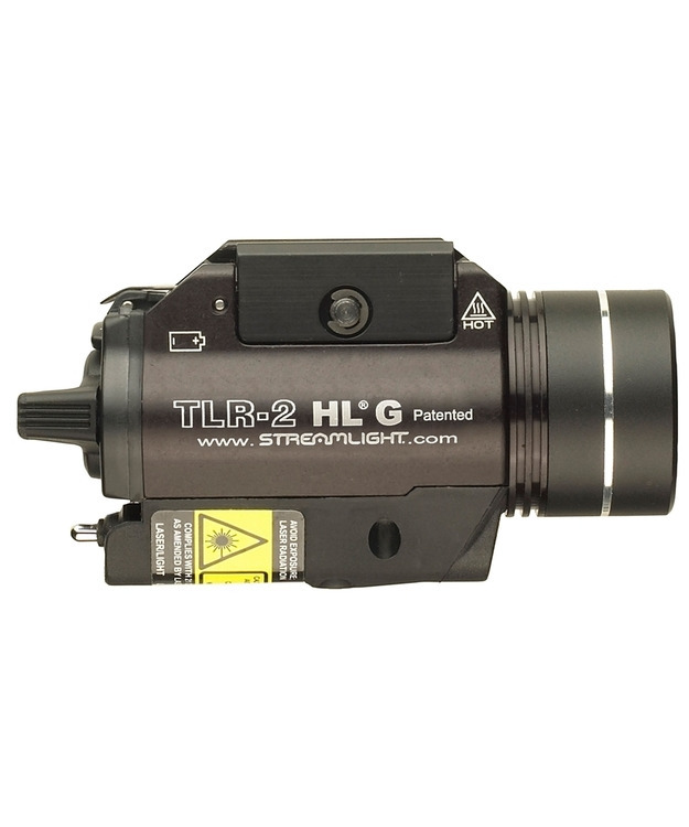 STREAMLIGHT SL69265 TLR-2HL G TAKTINEN VALAISIN + VIHREÄ LASER 