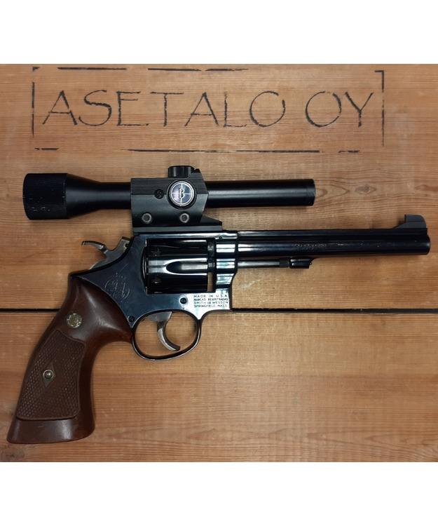 S&W M16 .32 S&W LONG 6" KÄYTETTY REVOLVERI HIENO
