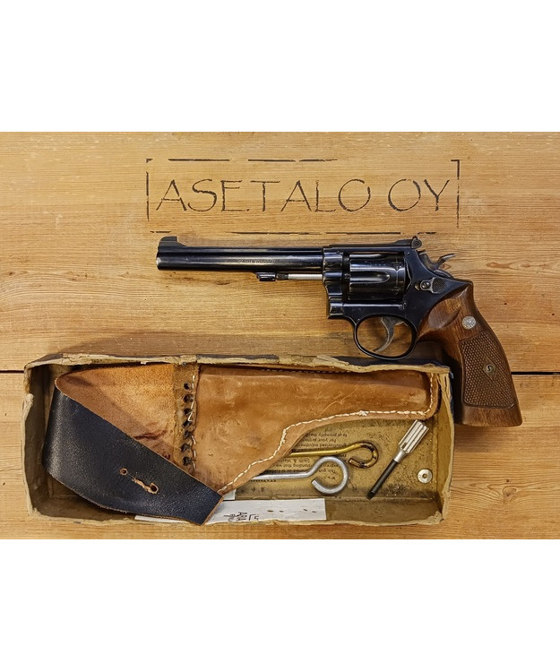 S&W M17-2 .22 LR KÄYT PIENOISREVOLVERI  