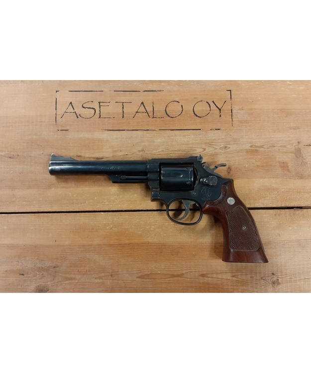 S&W M19-5  6" REVOLVERI KAL 38/357 MAGN. KÄYT 