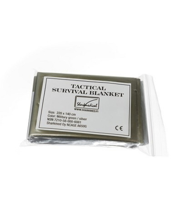 TACTICAL SURVIVAL BLANKET, AVARUUSLAKANA