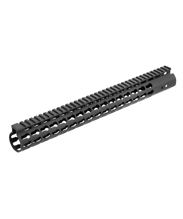 UTG PRO AR15 15" SUPERSLIM FREE FLOAT KEYMOD SOPIVA KISKO #MTU019SSK