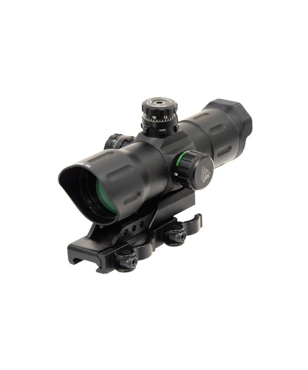 UTG SCP-TDTDQ 6" ITA RED/GREEN CQB T-DOT SIGHT WITH OFFSET QD MOUNT RISTI/PISTE