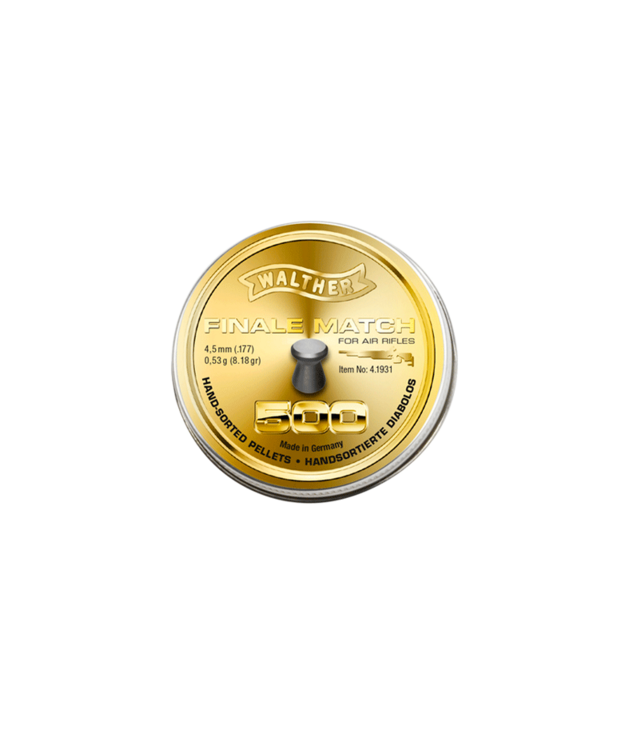 WALTHER FINALE MATCH 4,5 MM 4.1931 SMOOTH ILMAKIV.